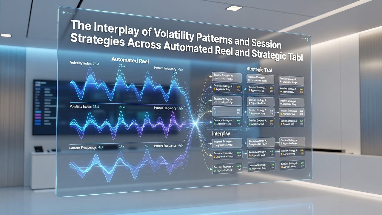 Analytics dashboard comparing volatility metrics between reel and table game sessions